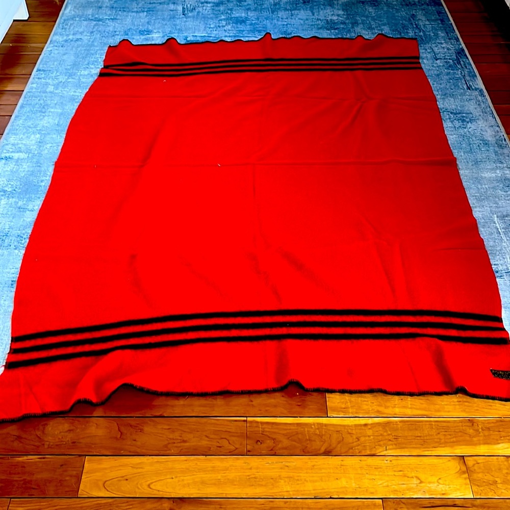 Vintage wool blanket